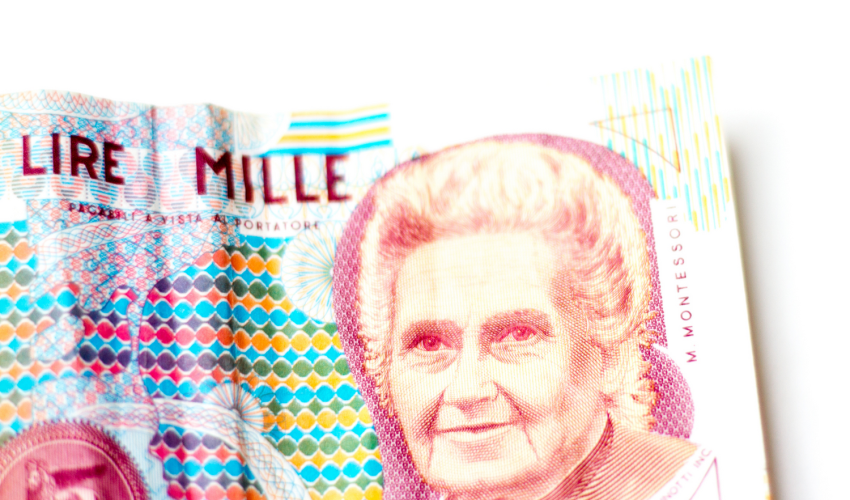 Maria Montessori on Money